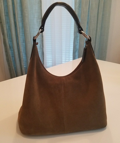 Lands' End Handbags - Lands End Suede Bag